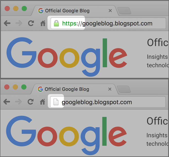 Domínios do Blogspot terão conexões com HTTPS automáticas (Foto: Reprodução/Google)