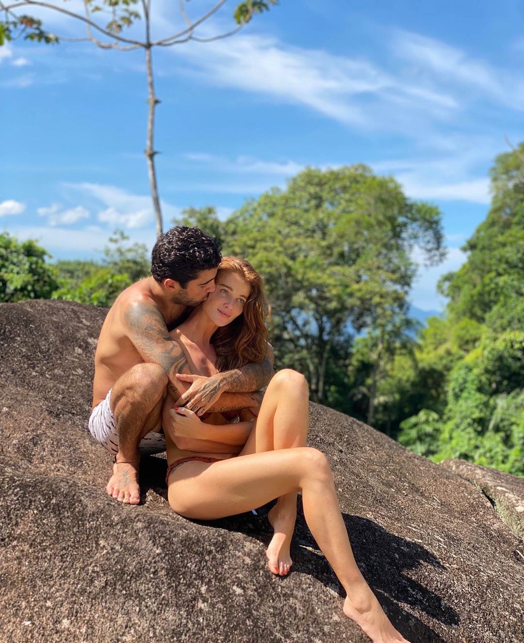Cintia Dicker e Pedro Scooby (Foto: Reprodução Instagram)