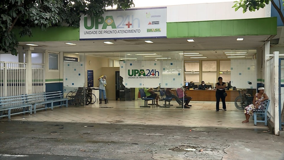 UPA Mirante em Uberaba — Foto: Reprodução/TV Integração