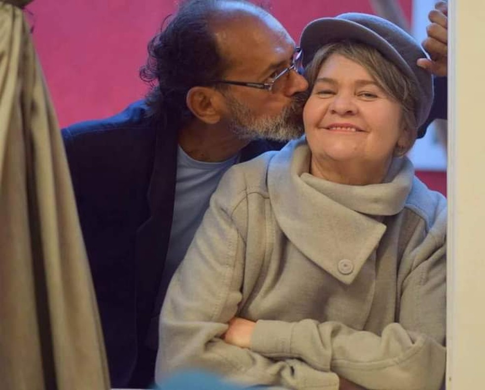 Casal se reencontrou após quase 40 anos longe um do outro. — Foto: Arquivo pessoal