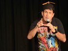 Sérgio Mallandro faz duas sessões de stand up comedy em Campinas, SP 