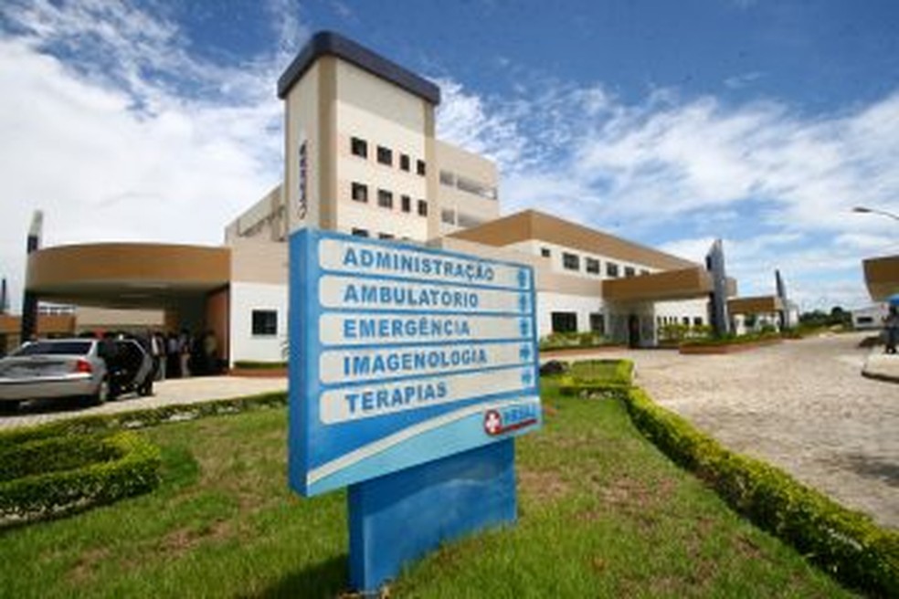 Hospital Hospital Regional de Santo Antônio de Jesus (HRSAJ), na Bahia  — Foto: Divulgação/Sesab