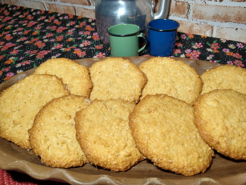 Broa de milho com coco é doce conhecido por muitos — Foto: Divulgação