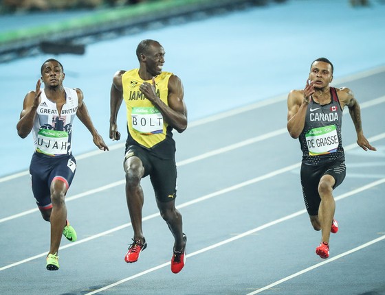 Usain Bolt: Vamos ver quem chega ali primeiro? - ÉPOCA | Olimpíadas