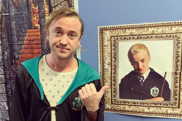 Tom Felton ficou conhecido por interpretar Draco Malfoy na saga Harry Potter (Foto: Reprodução / Instagram)