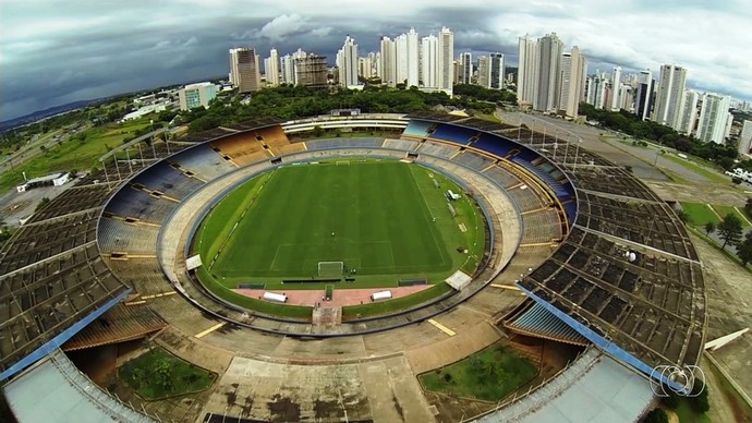 Estádio Serra Dourada (Foto: Reprodução/TV Anhanguera)