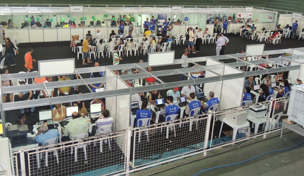 Mutirão de negociação de dívidas (Foto: Divulgação/Procon)