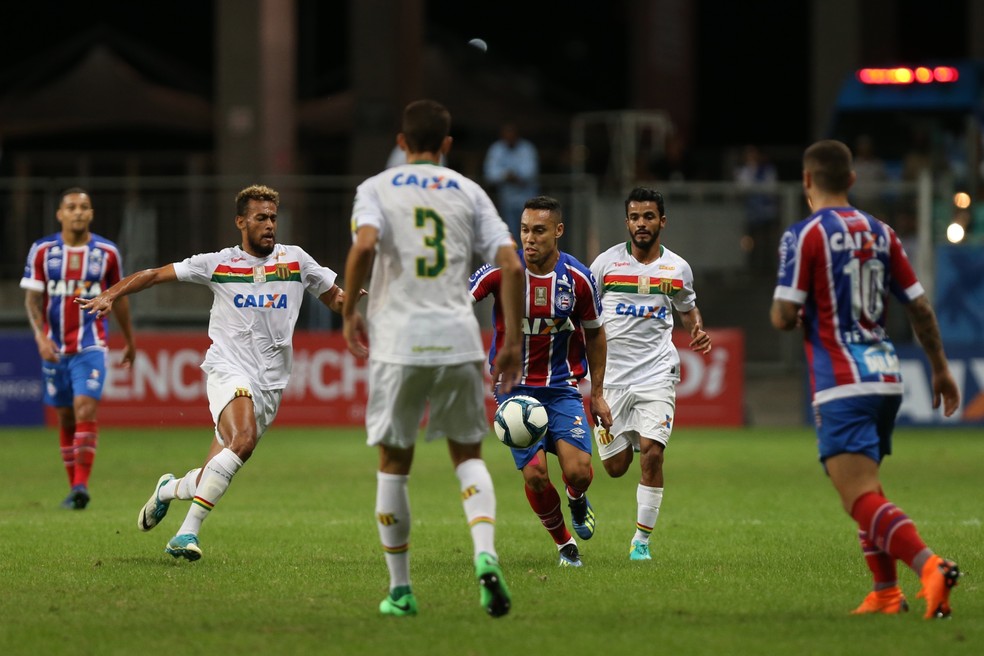Jogo terminou sem gols na Fonte Nova (Foto: Felipe Oliveira/E.C. Bahia/Divulgação)