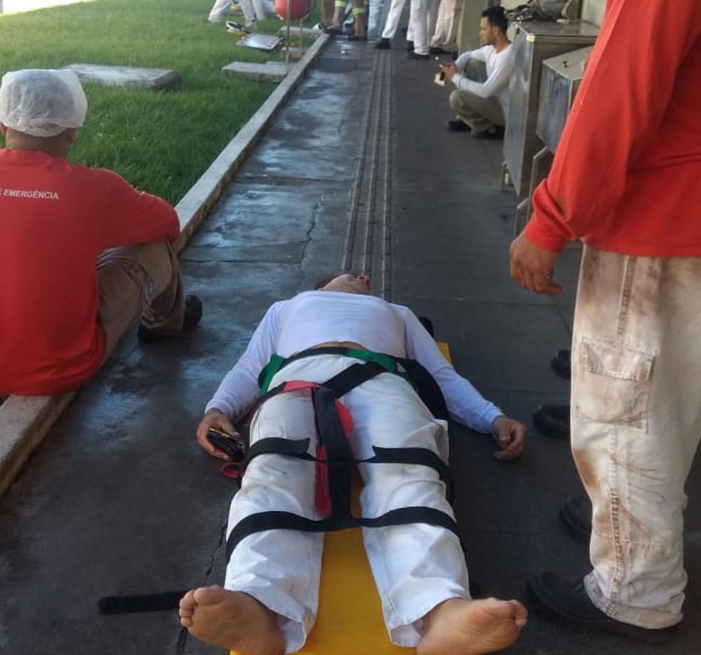 Cinco operários passam mal após vazamento de gás  — Foto: Sindicacau