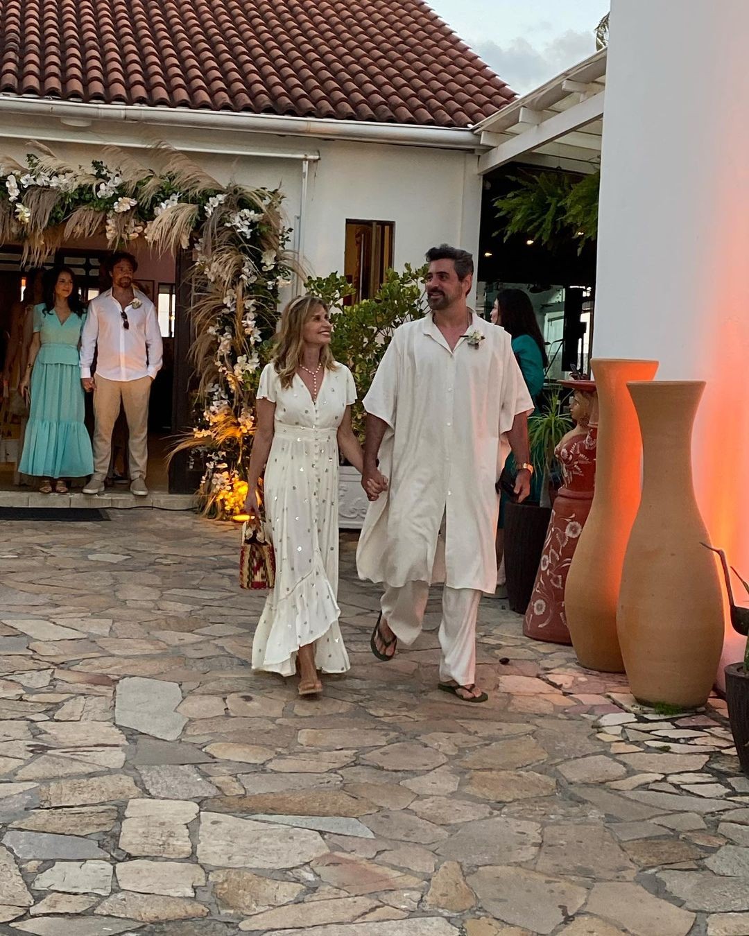 O casamento de Emanuelle Araújo e Fernando Diniz (Foto: Reprodução Instagram)