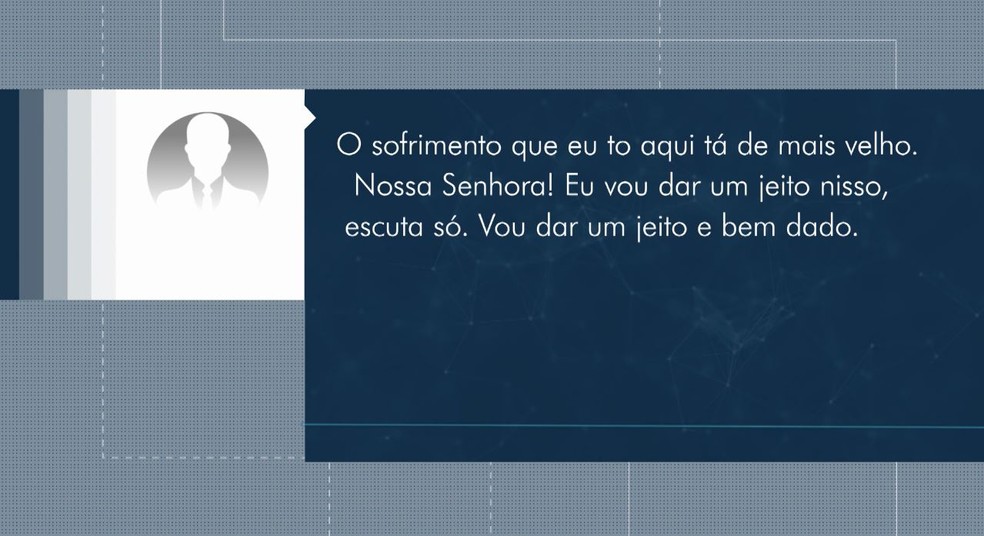Áudio compartilhado pelo suspeito de matar Alexya Gomes Leal em Pitangueiras, SP — Foto: Reprodução/EPTV