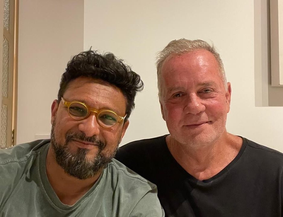 Luiz Fernando Guimarães e Adriano (Foto: Reprodução/Instagram)