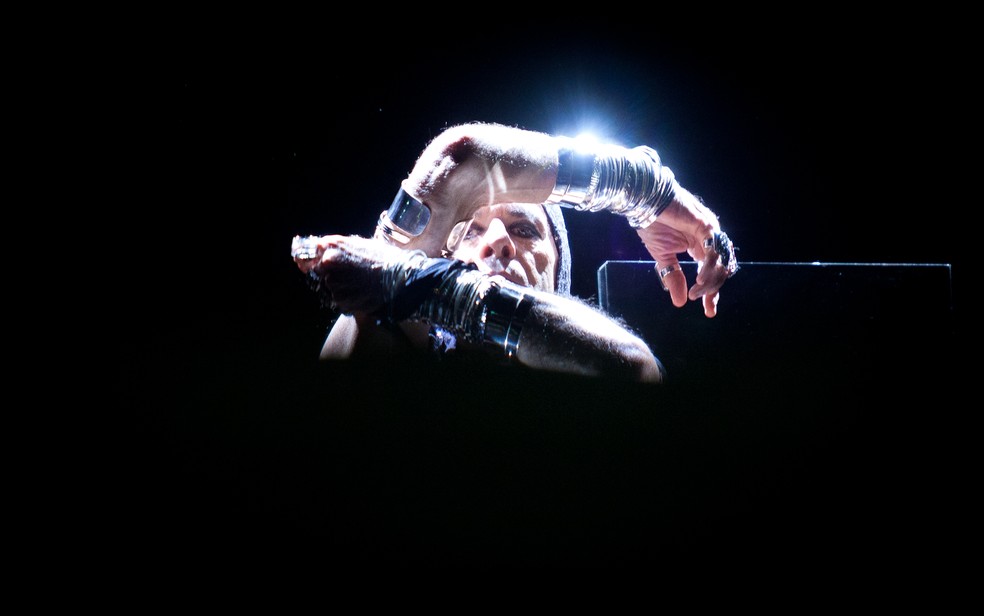 Ney Matogrosso abriu a Virada Cultural em São Paulo (Foto: Caio Kenji/G1)