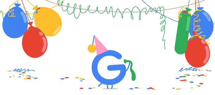 Gif Doodle de aniversário Google (Foto: Reprodução/Google)