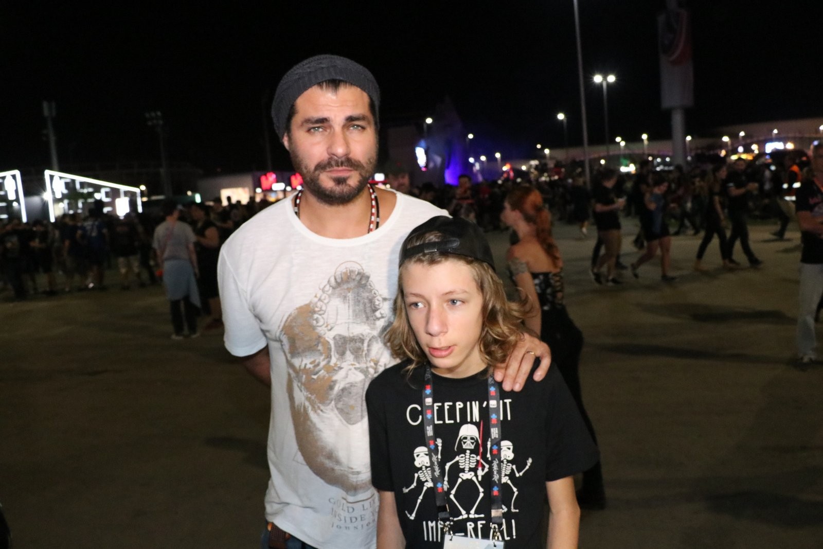 Thiago Lacerda e o filho, Gael (Foto: Rogério Fidalgo/ AgNews)