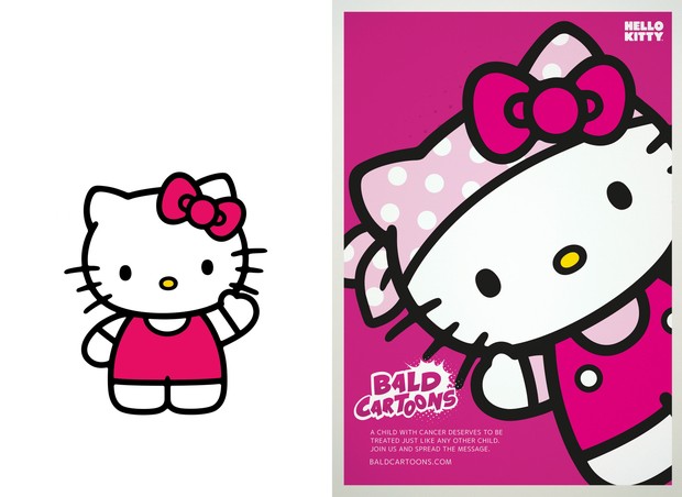 Hello Kitty; Baldcartoon (Foto: Reprodução / baldcartoons.com)