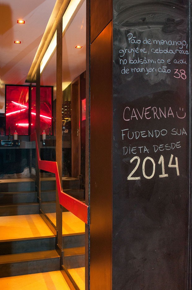 Restaurante Caverna Rio (Foto: Adriana Granado)