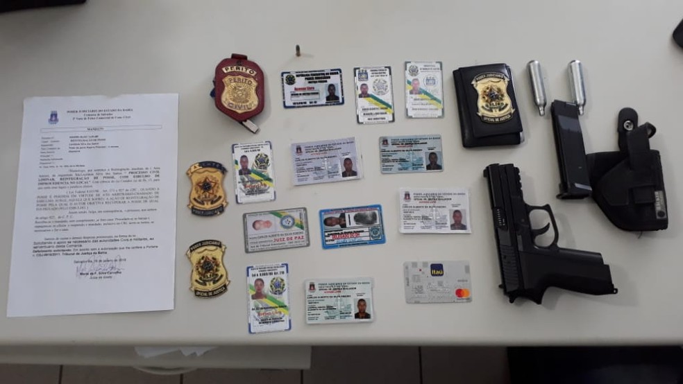 Homem foi preso após se passar por policial federal e 'dar voz de prisão' para advogado — Foto: Divulgação/OAB 