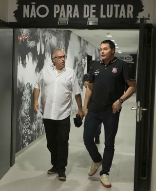 Roberto de Andrade e Eduardo Ferreira - Corinthians (Foto: Daniel Augusto Jr. / Agência Corinthians)