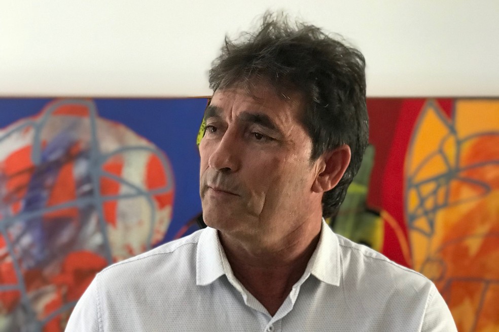 Nosman Barreiro acredita que Amadeu Rodrigues vai ser preso e que, com isso, ele Ã© quem assume a presidÃªncia da FPF (Foto: Larissa Keren / GloboEsporte.com)