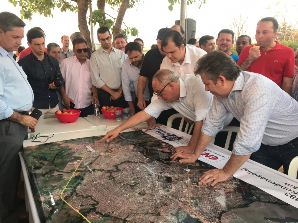 Ordem de serviço foi dada em setembro de 2019 — Foto: Prefeitura de Rondonópolis-MT/ Assessoria
