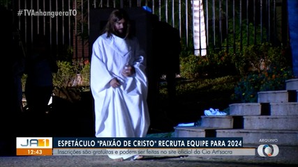 Inscrições para participar do espetáculo 