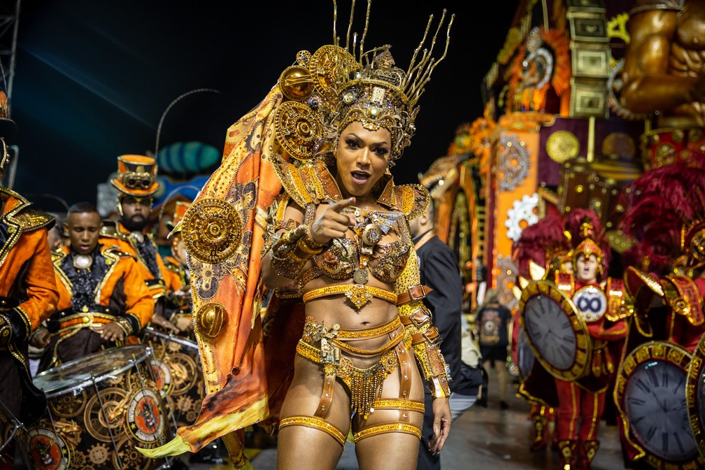 Desfile Da Dragoes Da Real Veja Fotos Carnaval 2019 Em Sao Paulo G1