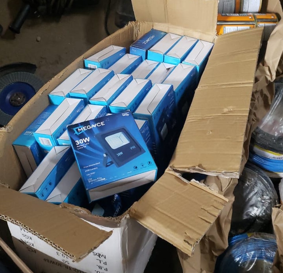 Equipamentos furtados de Parque Tecnol&oacute;gico em Uberaba &mdash; Foto: Prefeitura de Uberaba/ Divulga&ccedil;&atilde;o