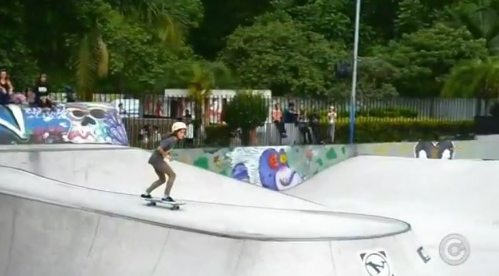 Isabelly Ávila conquista título em Jarinu e quebra o pé após competição (Foto: Reprodução/TV TEM)