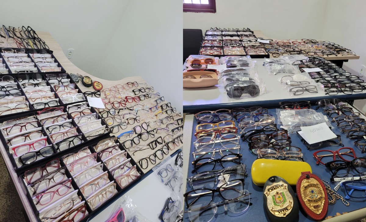 Dupla de funcionários de ótica é indiciada por furtar mais de 200 óculos  no AP