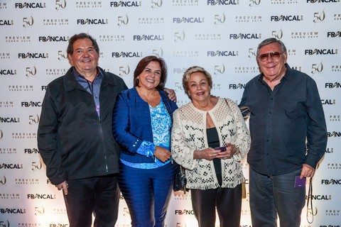 Miguel Bettarello, Vânia Bettarello, Lucia Maniglia Brigagão e Carlos Brigagão