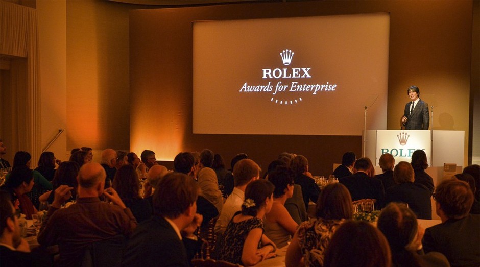 Rolex reconhece empreendedores que desenvolvem soluções para ajudar o mundo (Foto: Reprodução)
