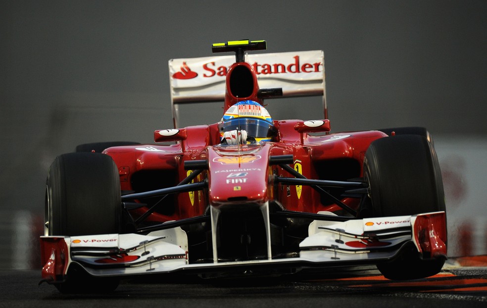 Nos últimos anos, Ferrari teve asas na cor branca (Foto: Divulgação)