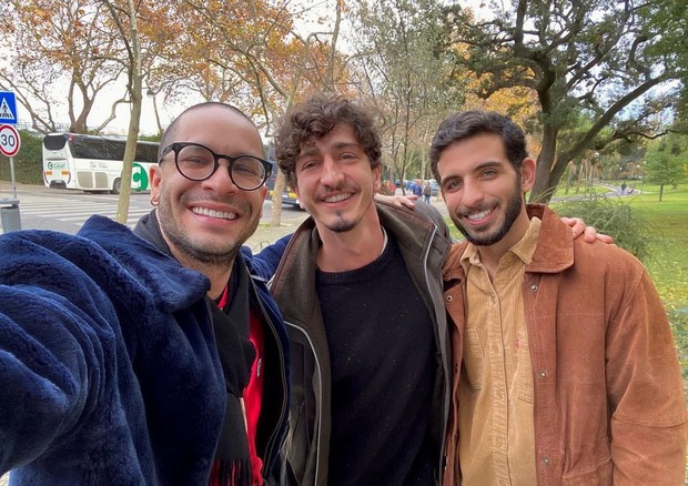 Rainer Cadete, Johnny Massaro e João Pedro Accioly (Foto: Reprodução/Instagram)