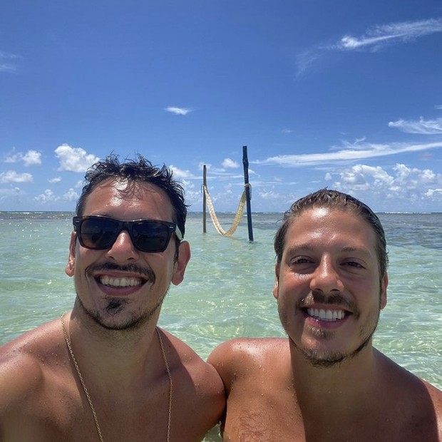 João Vicente e Fabio Porchat (Foto: Reprodução / Instagram)