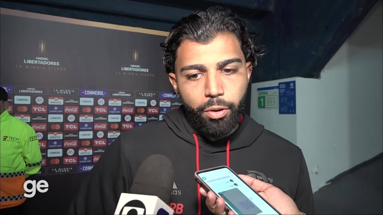 Gabigol lamenta empate do Flamengo e celebra recorde na CONMEBOL Libertadores