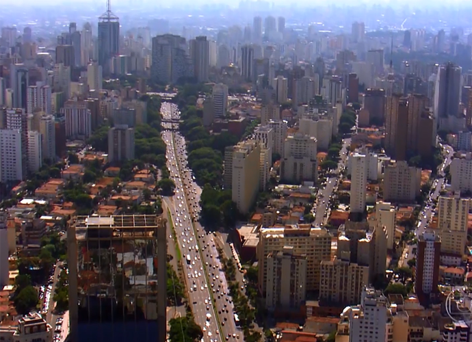 Os arranha-céus de São Paulo são marca registrada da cidade (Foto: Divulgação/TV Globo)