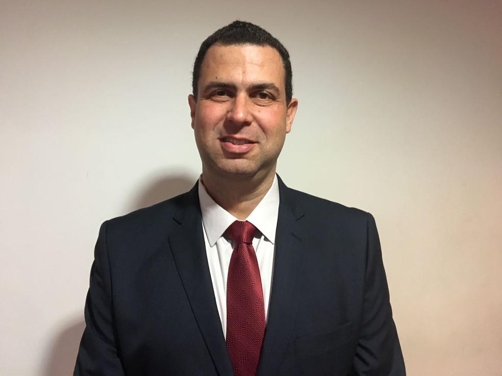 Major Costa e Silva é oficializado candidato ao governo de SP pelo DC (Foto: Gabriela Gonçalves/G1)