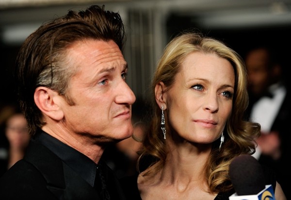 Sean Penn e Robin Wright (Foto: Getty Images)