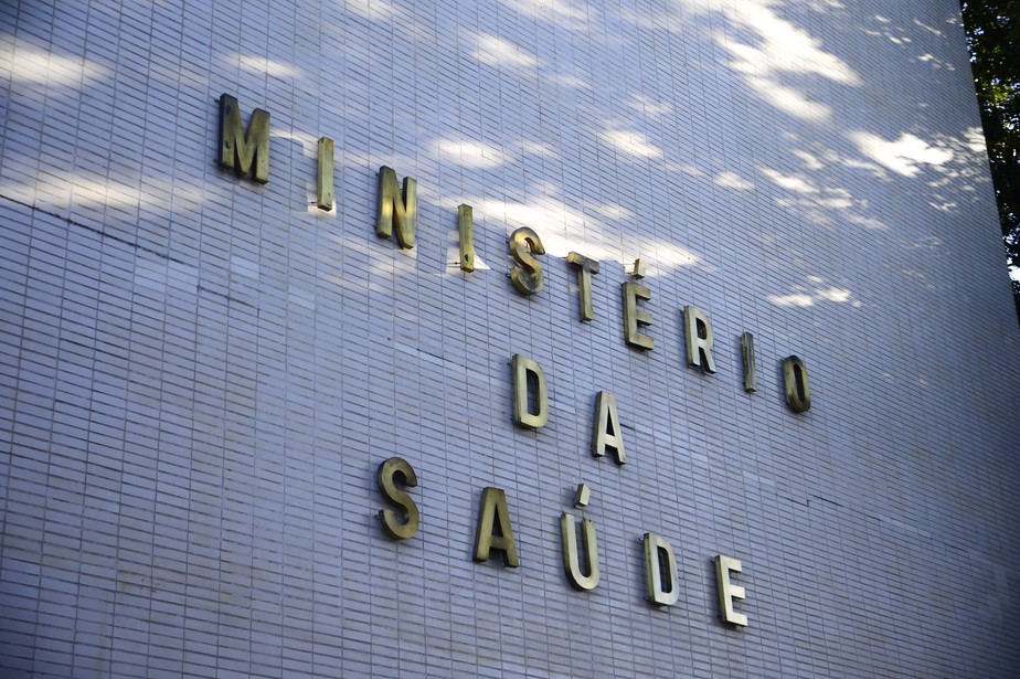 Fachada do Ministério da Saúde, em Brasília