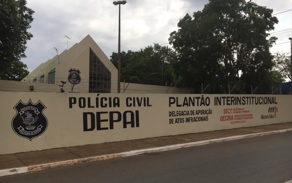 Adolescente é apreendido suspeito de esfaquear amigo da mãe para defendê-la de agressão, em Goiânia