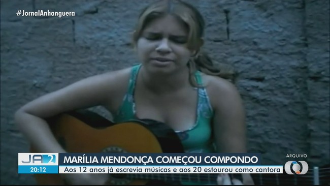 Marília Mendonça já escrevia músicas com apenas 12 anos de idade