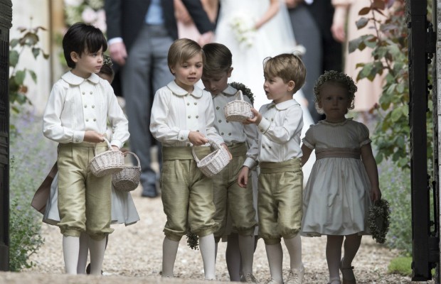 Príncipe George foi pajem de Pippa Middleton (Foto: Getty Images)