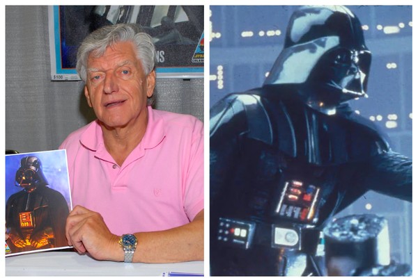 O ator David Prowse interpretou o vilão Darth Vader nos três filmes originais da saga Star Wars (Foto: Getty Images/Reprodução)