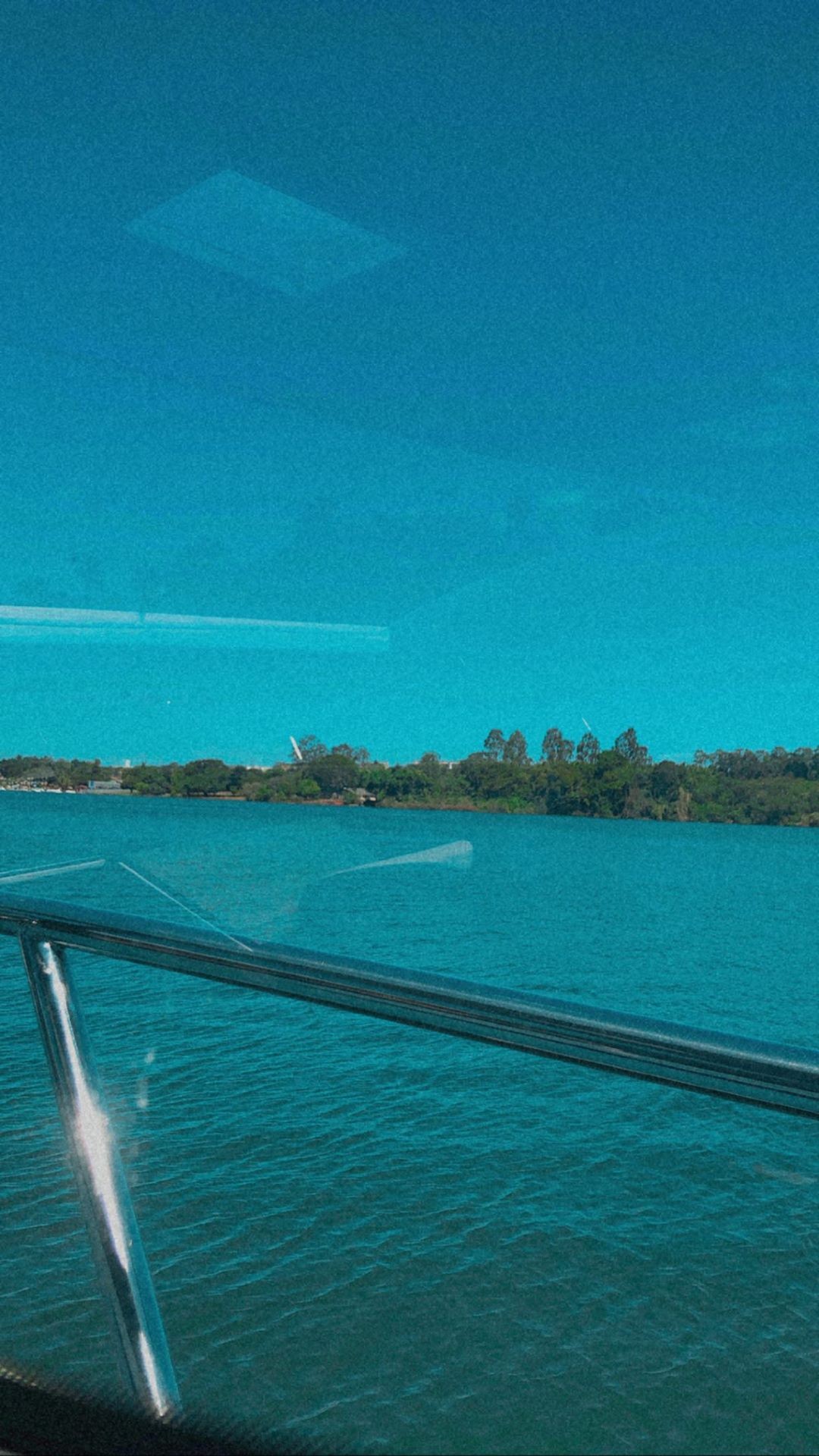 Vista do barco (Foto: Reprodução/Instagram)