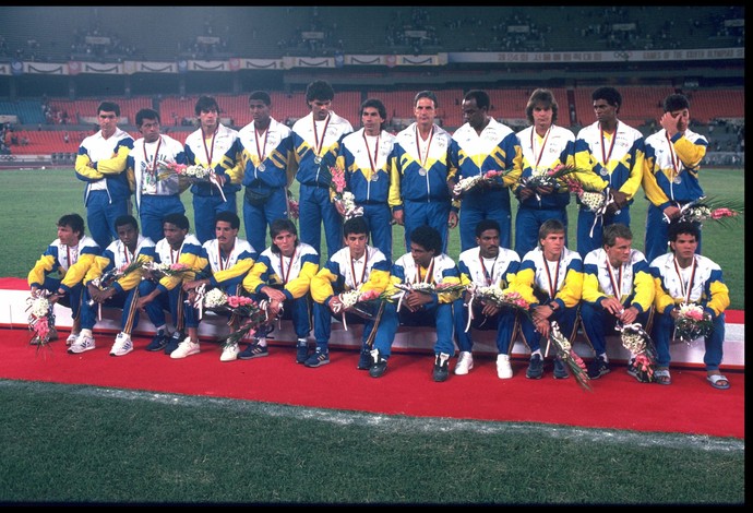 Brasil seleção olímpica 1988 (Foto: Getty Images)