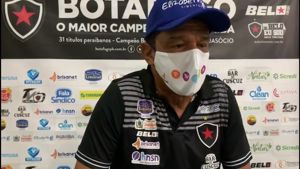 Mauro Fernandes, Botafogo-PB, técnico Mauro Fernandes — Foto: Reprodução / Botafogo-PB