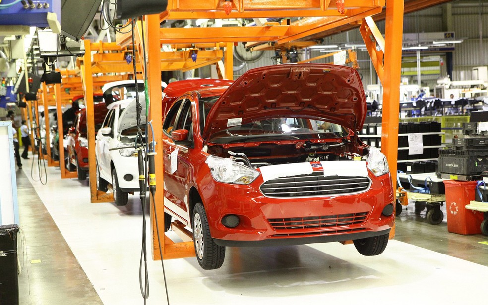 Ford fecha acordo coletivo com sindicato para encerrar produção de automóveis em Camaçari, na Bahia — Foto: Divulgação