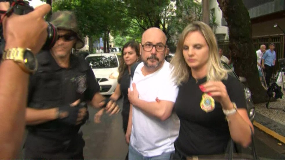 Orlando Diniz, preso pela PF nesta sexta-feira (23) no Rio de Janeiro (Foto: Reprodução/ TV Globo)