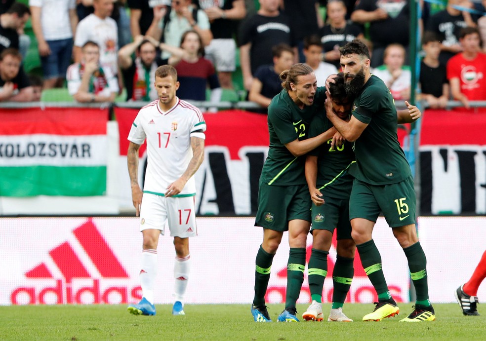 AustrÃ¡lia venceu a Hungria em Ãºltimo amistoso antes da Copa (Foto: Reuters)